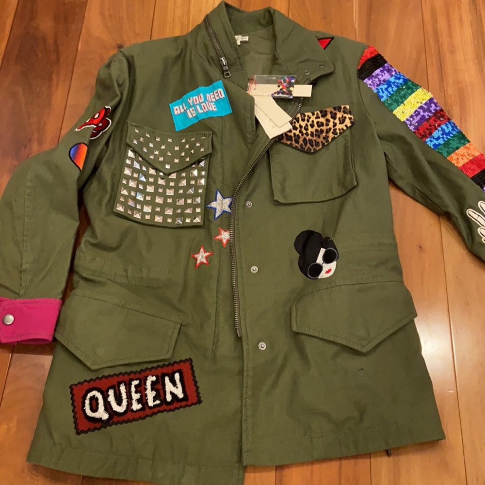 Army sequin jacket - Picture 8 of 8